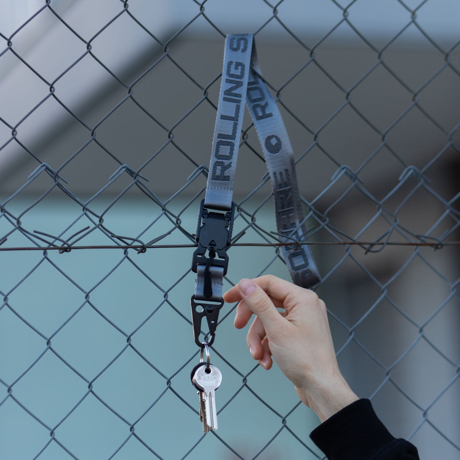 Rolling Square Lanyard - Digital ID & QR Lost Mode