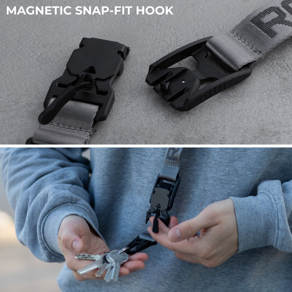 Rolling Square Lanyard - Digital ID & QR Lost Mode