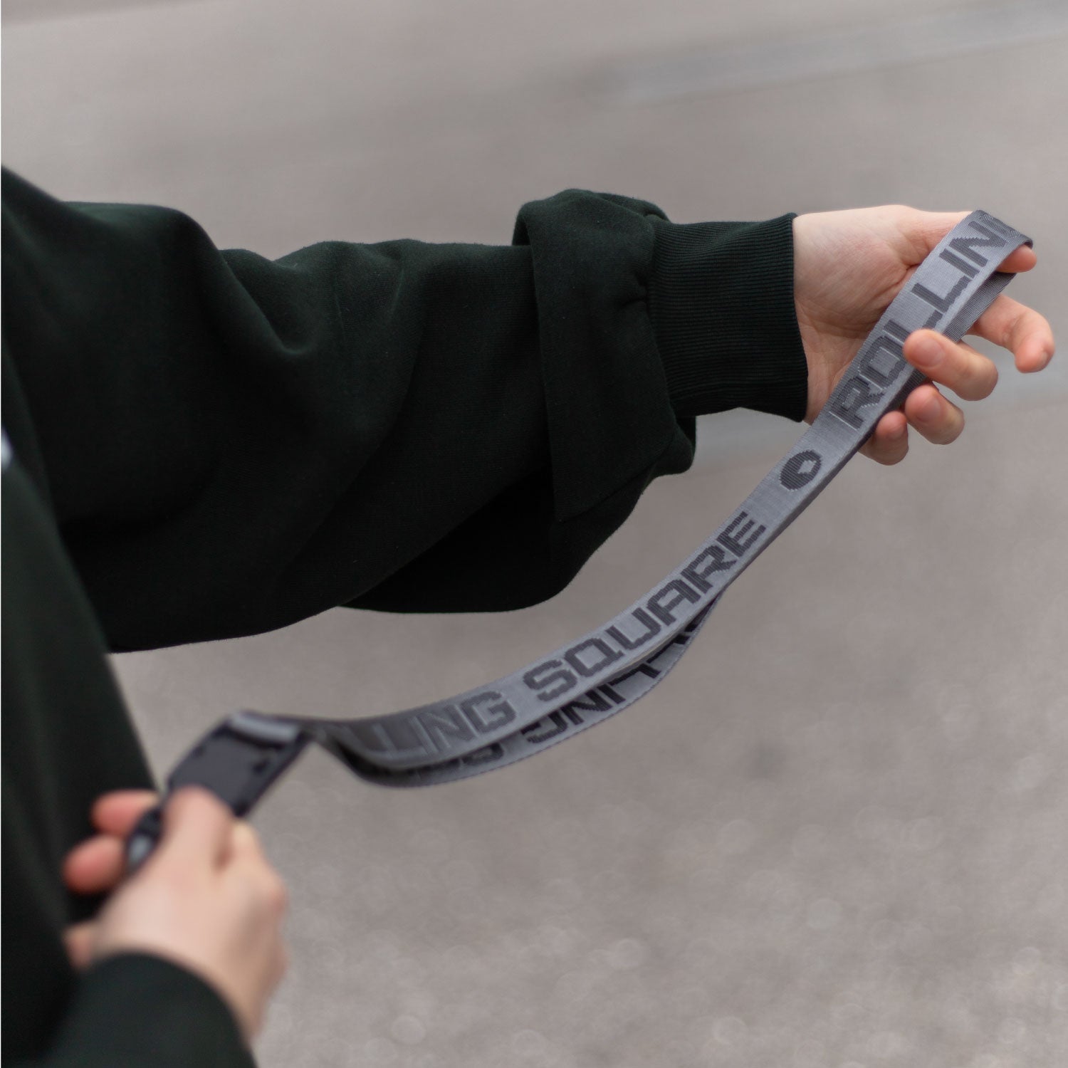 Rolling Square Lanyard - Digital ID & QR Lost Mode