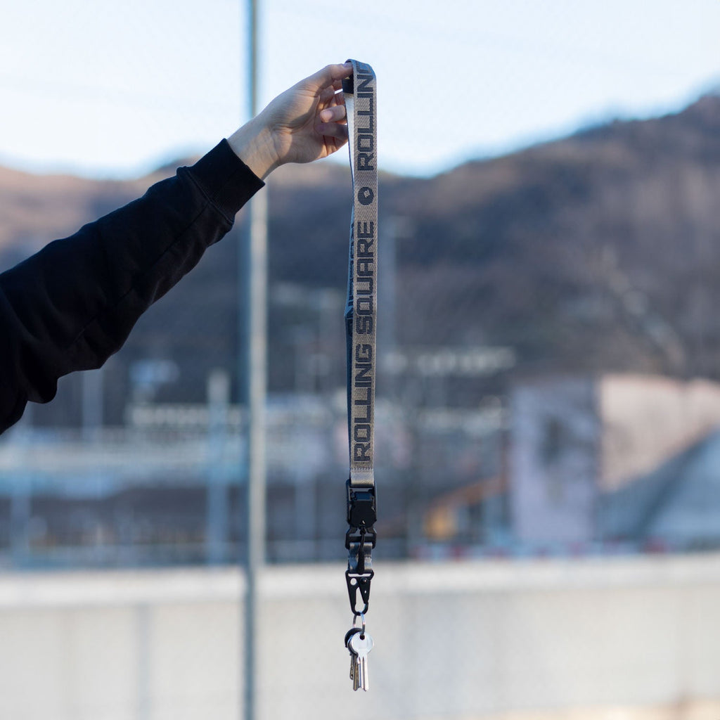 Rolling Square Lanyard - Digital ID & QR Lost Mode