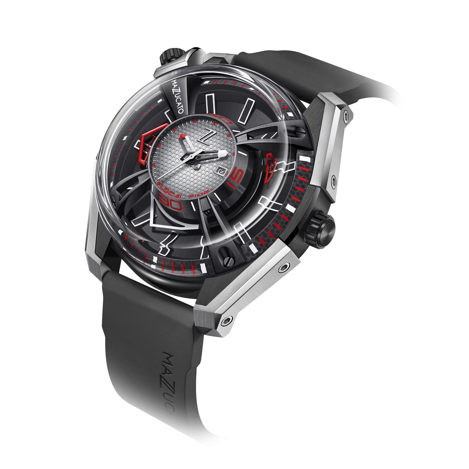 Mazzucato Watch Automatic LAX Limited Edition Dual Time