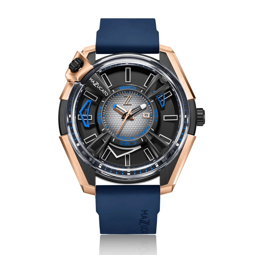 Mazzucato Watch Automatic LAX Limited Edition Dual Time