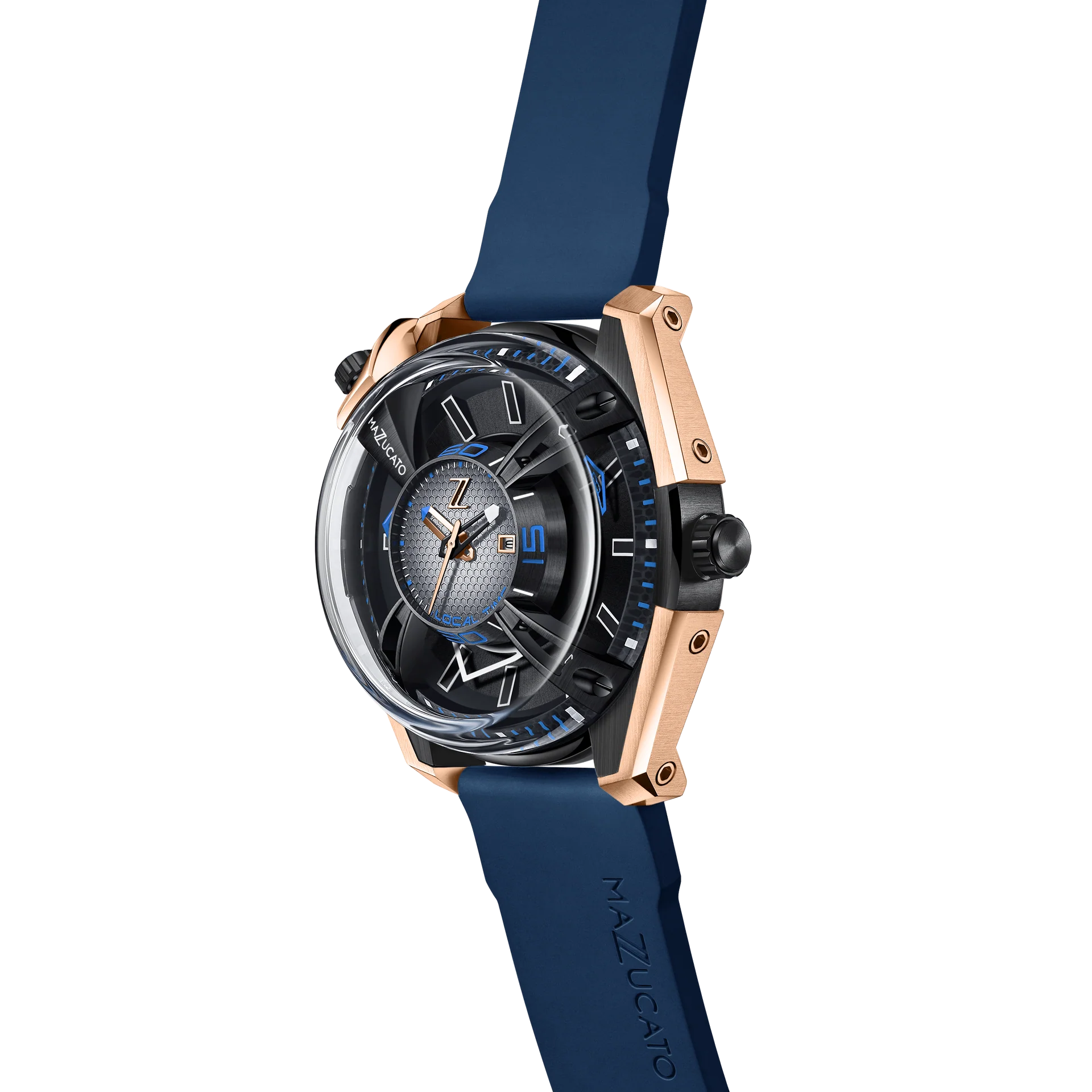 Mazzucato Watch Automatic LAX Limited Edition Dual Time