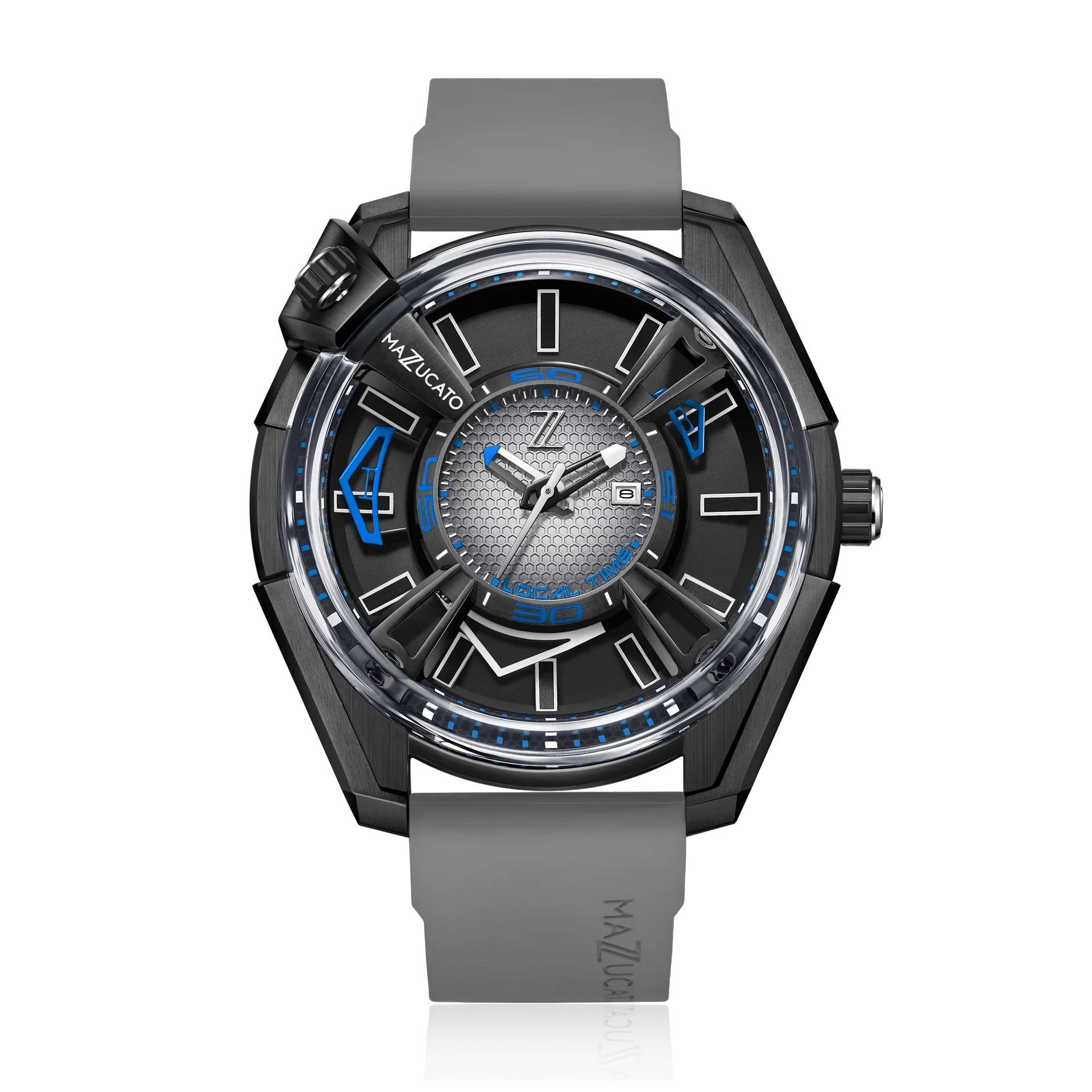 Mazzucato Men's Automatic LAX Limited Edition Dual Time Watch