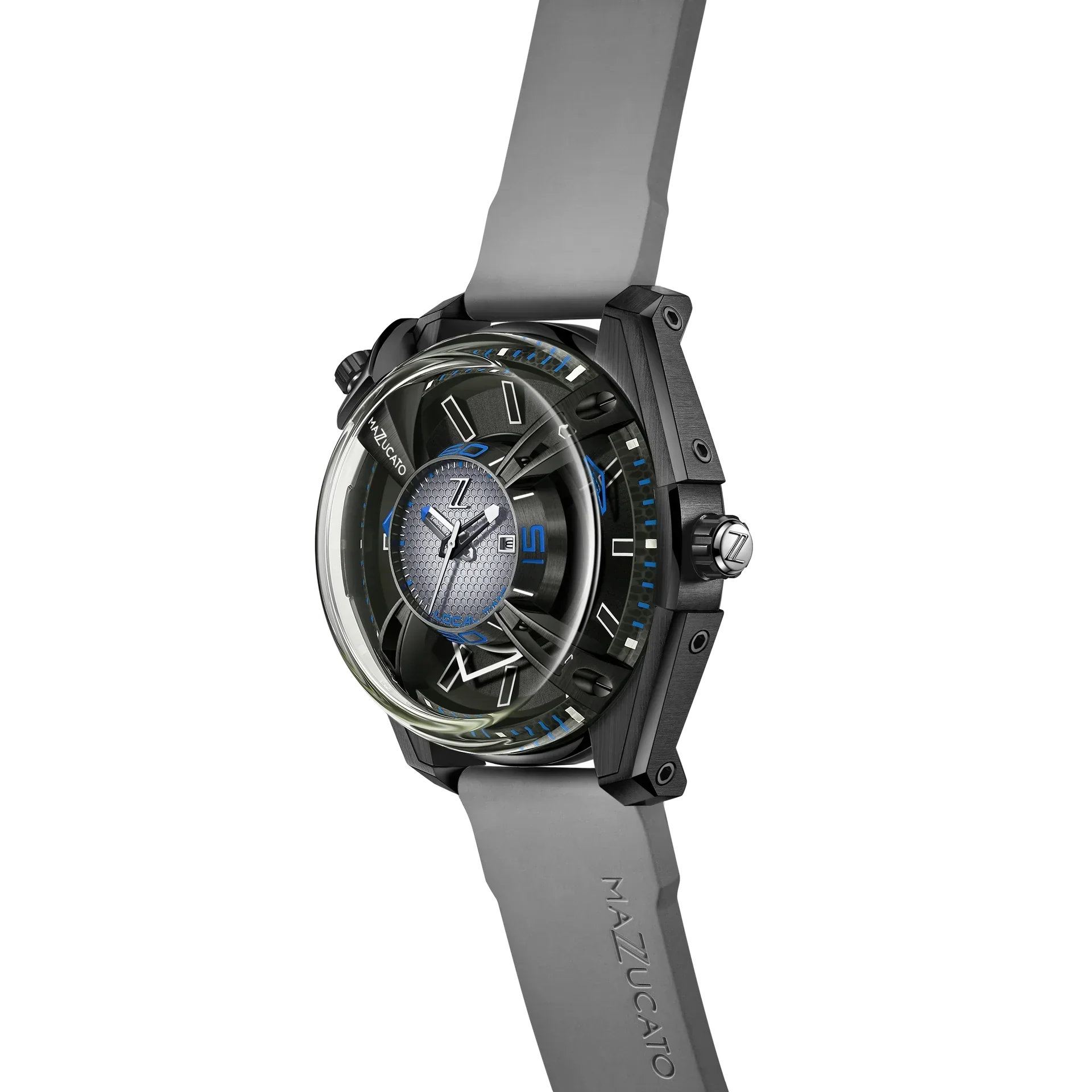Mazzucato Men's Automatic LAX Limited Edition Dual Time Watch