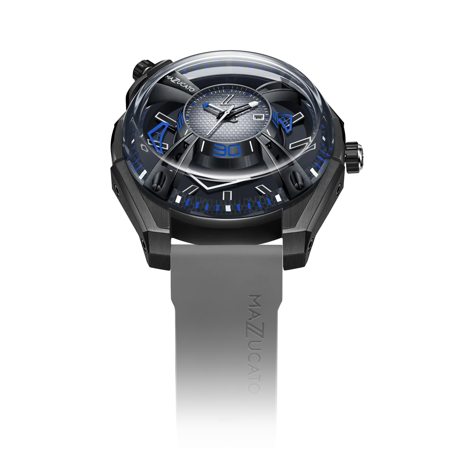Mazzucato Men's Automatic LAX Limited Edition Dual Time Watch