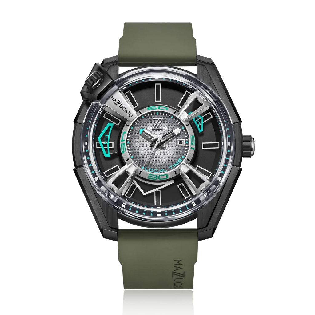 Mazzucato Watch Automatic LAX Limited Edition Dual Time