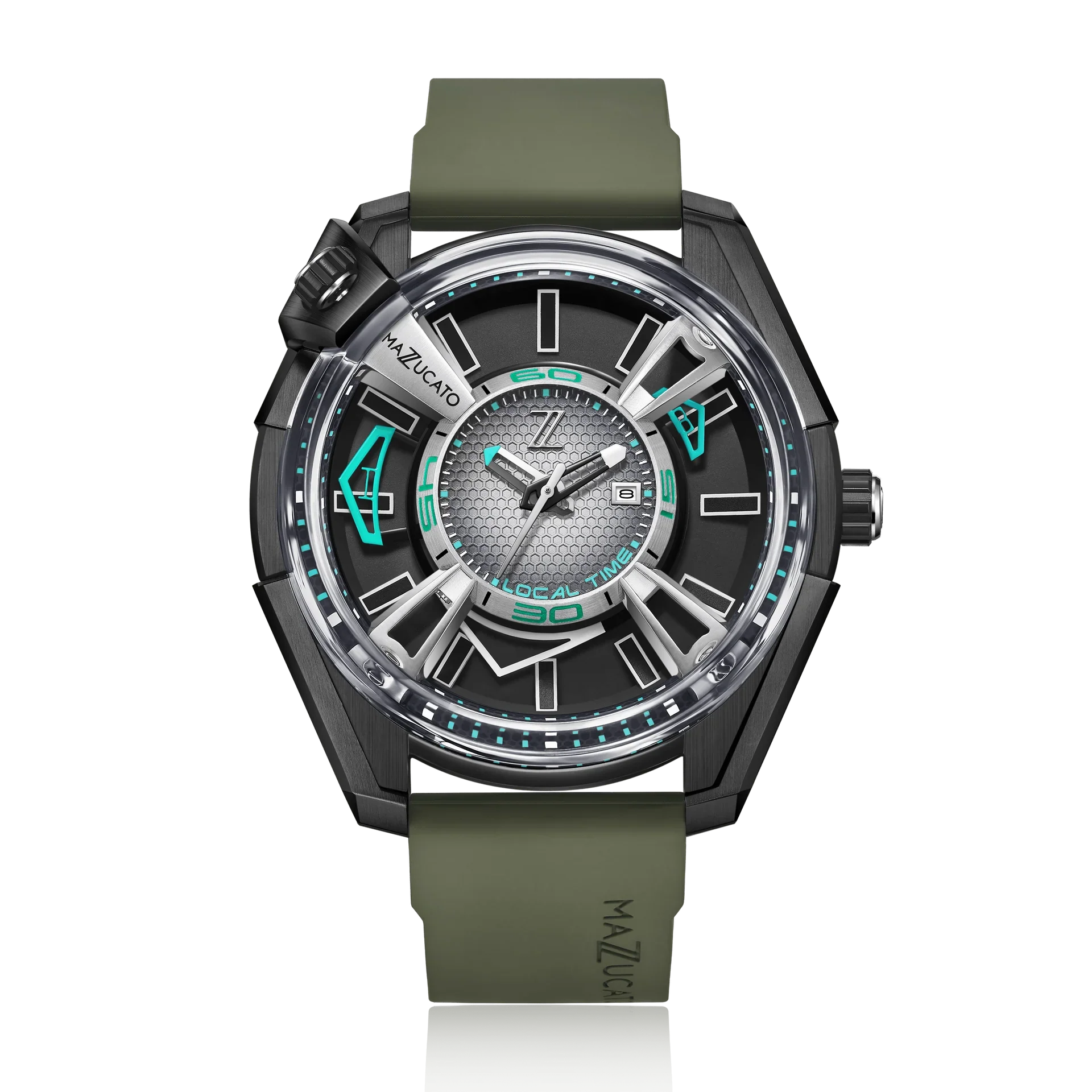 Mazzucato Watch Automatic LAX Limited Edition Dual Time