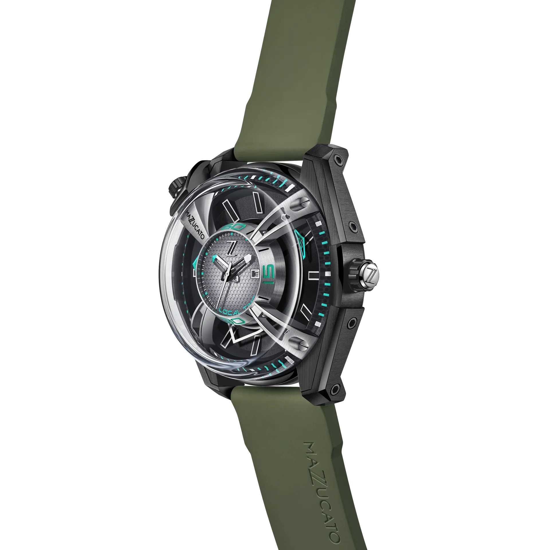 Mazzucato Watch Automatic LAX Limited Edition Dual Time