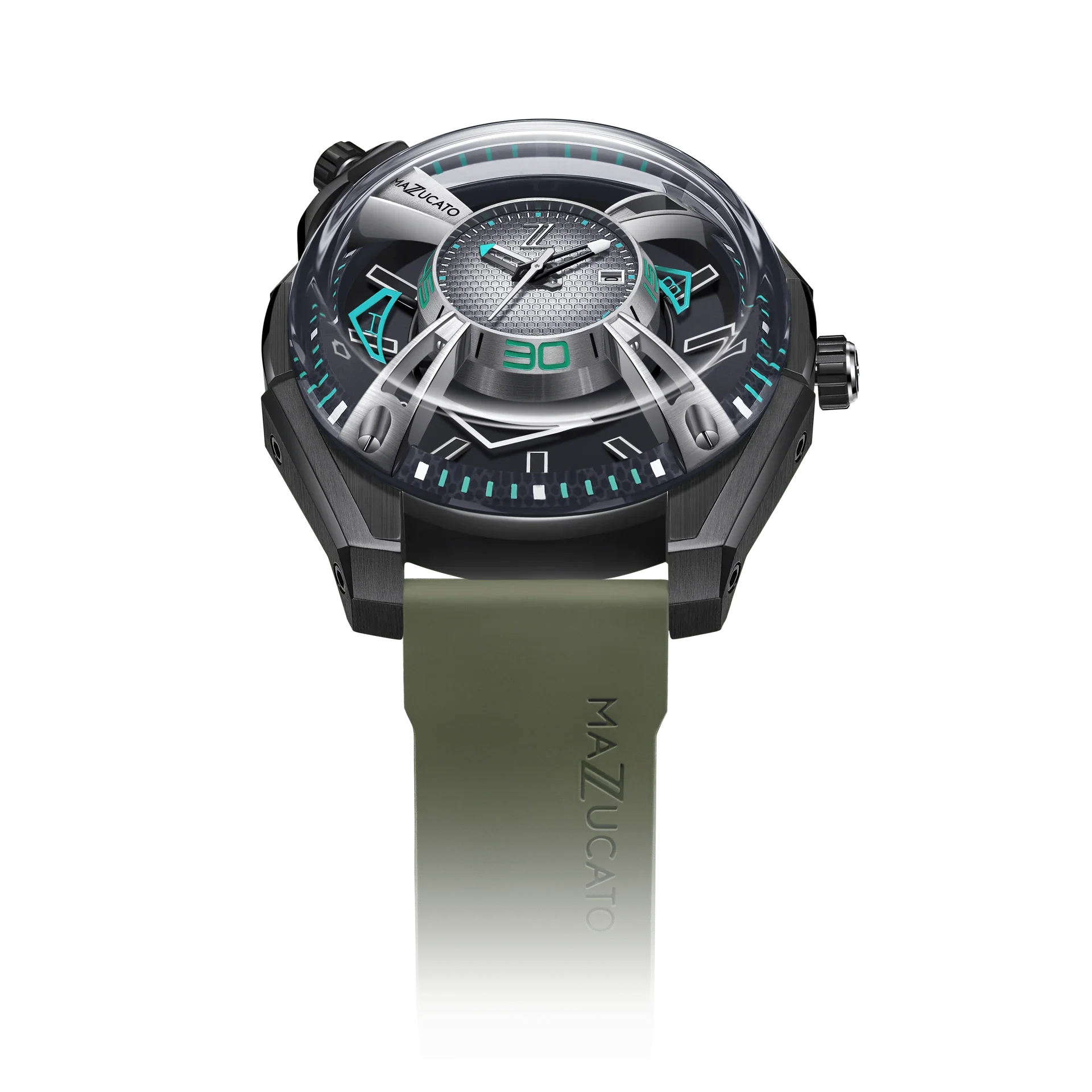 Mazzucato Watch Automatic LAX Limited Edition Dual Time