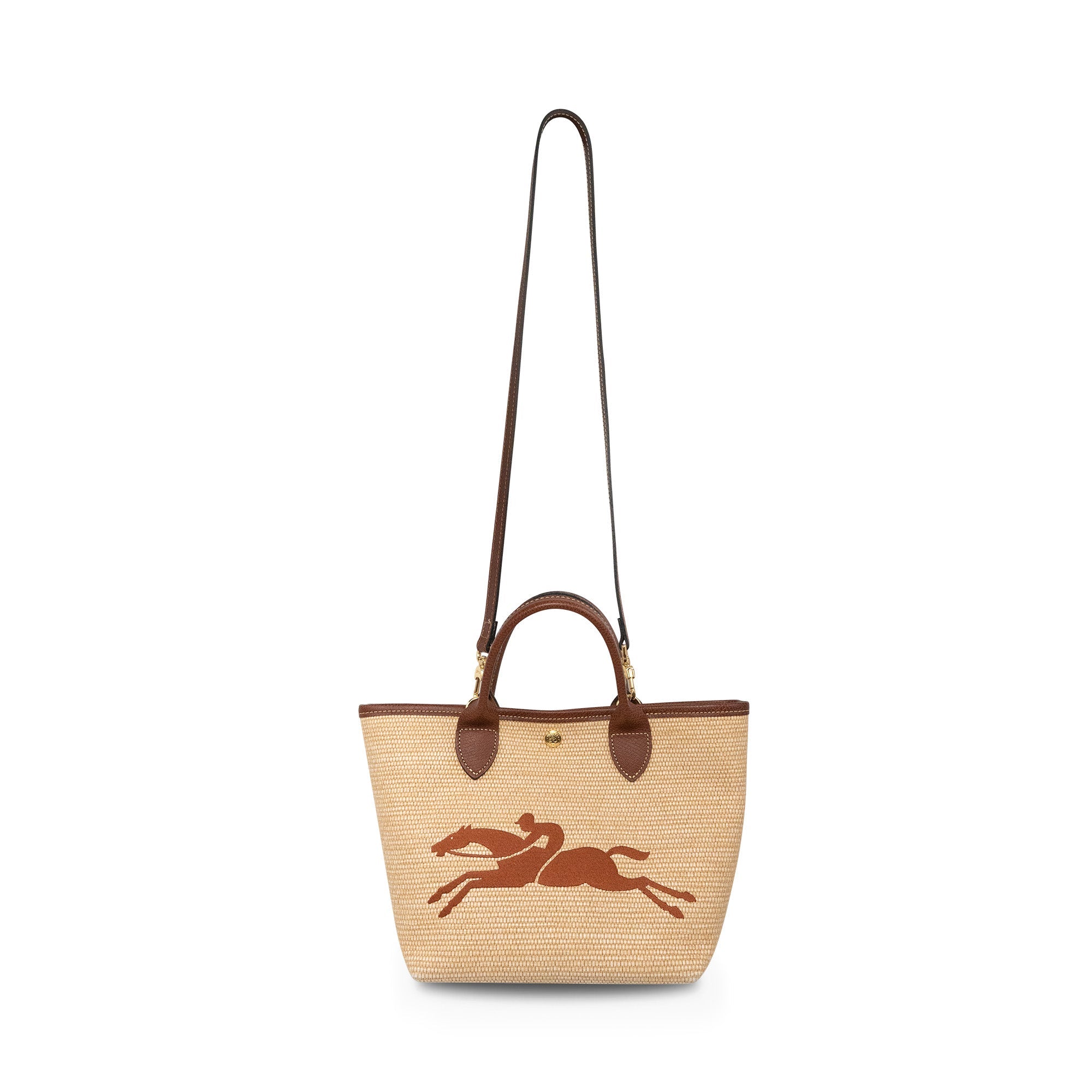 Longchamp 'Le Panier Pliage' Small Basket Bag
