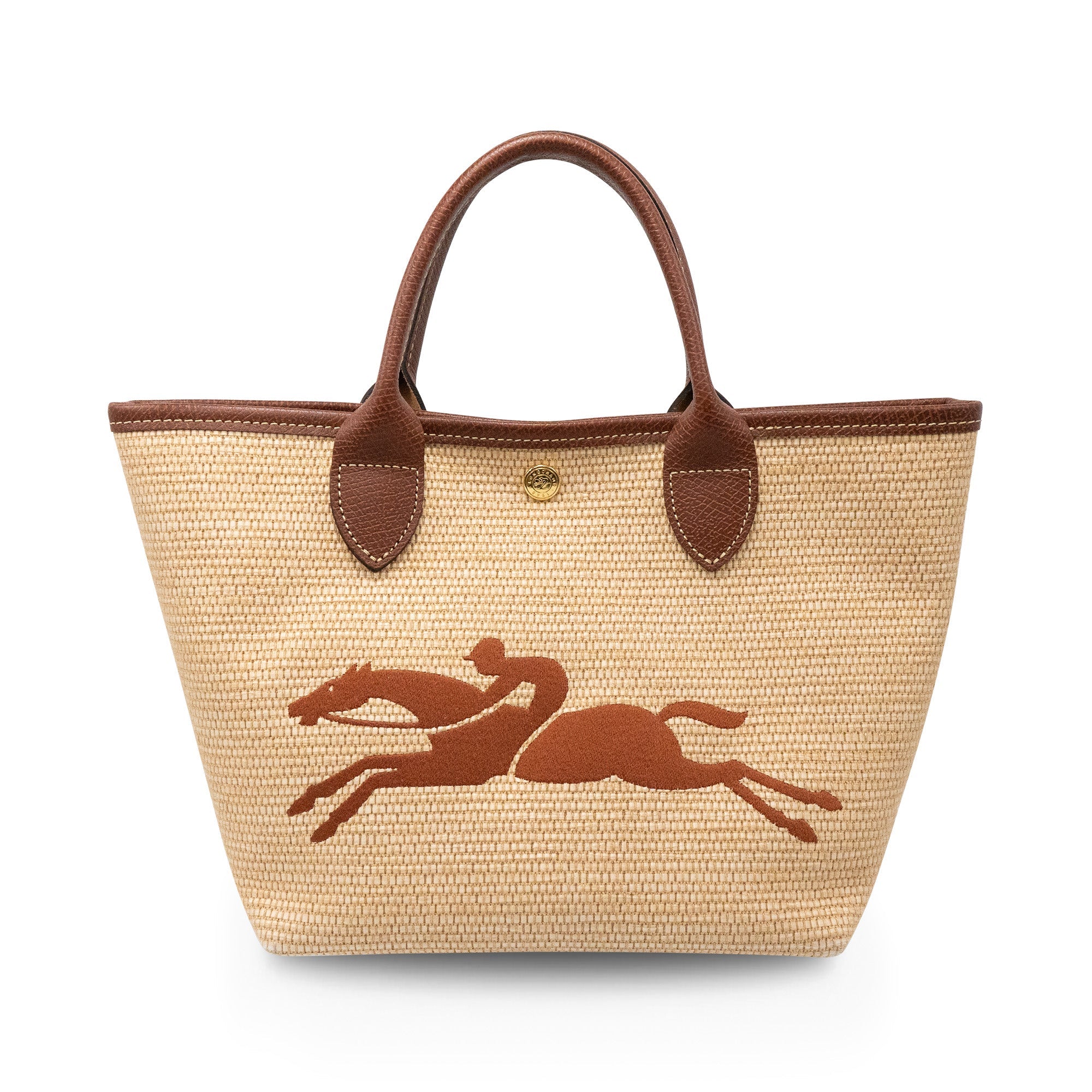Longchamp 'Le Panier Pliage' Small Basket Bag