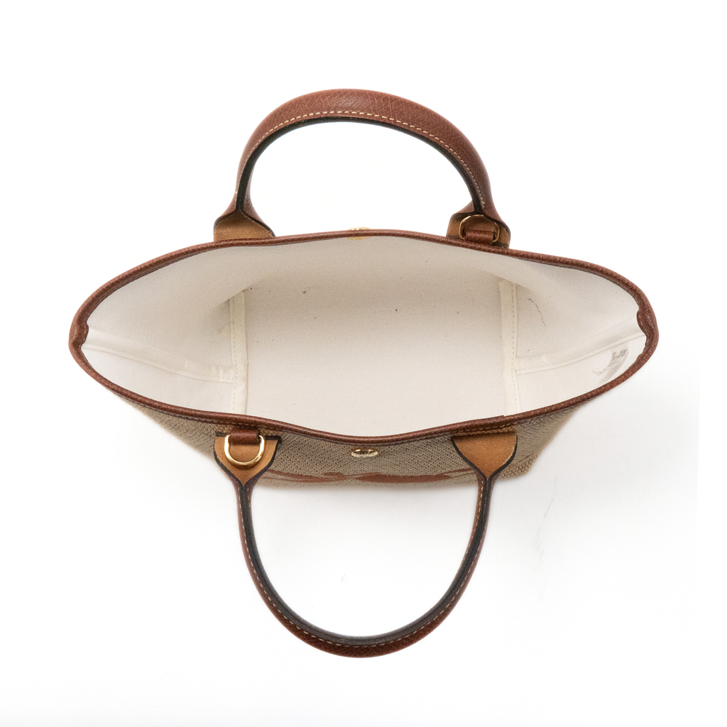 Longchamp 'Le Panier Pliage' Small Basket Bag