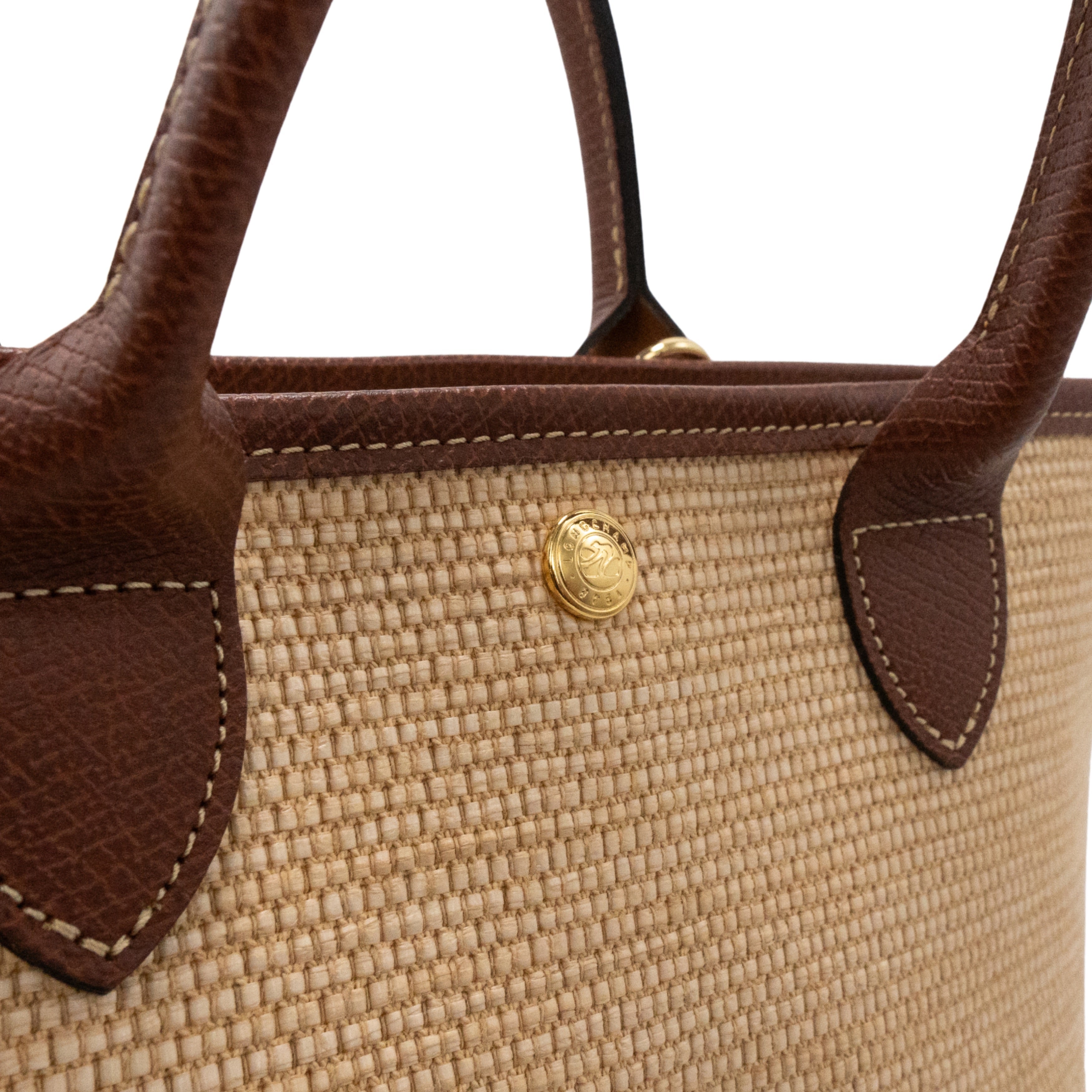 Longchamp 'Le Panier Pliage' Small Basket Bag