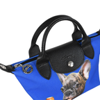 Longchamp x Toiletpaper'Le Pliage XS' Handbag