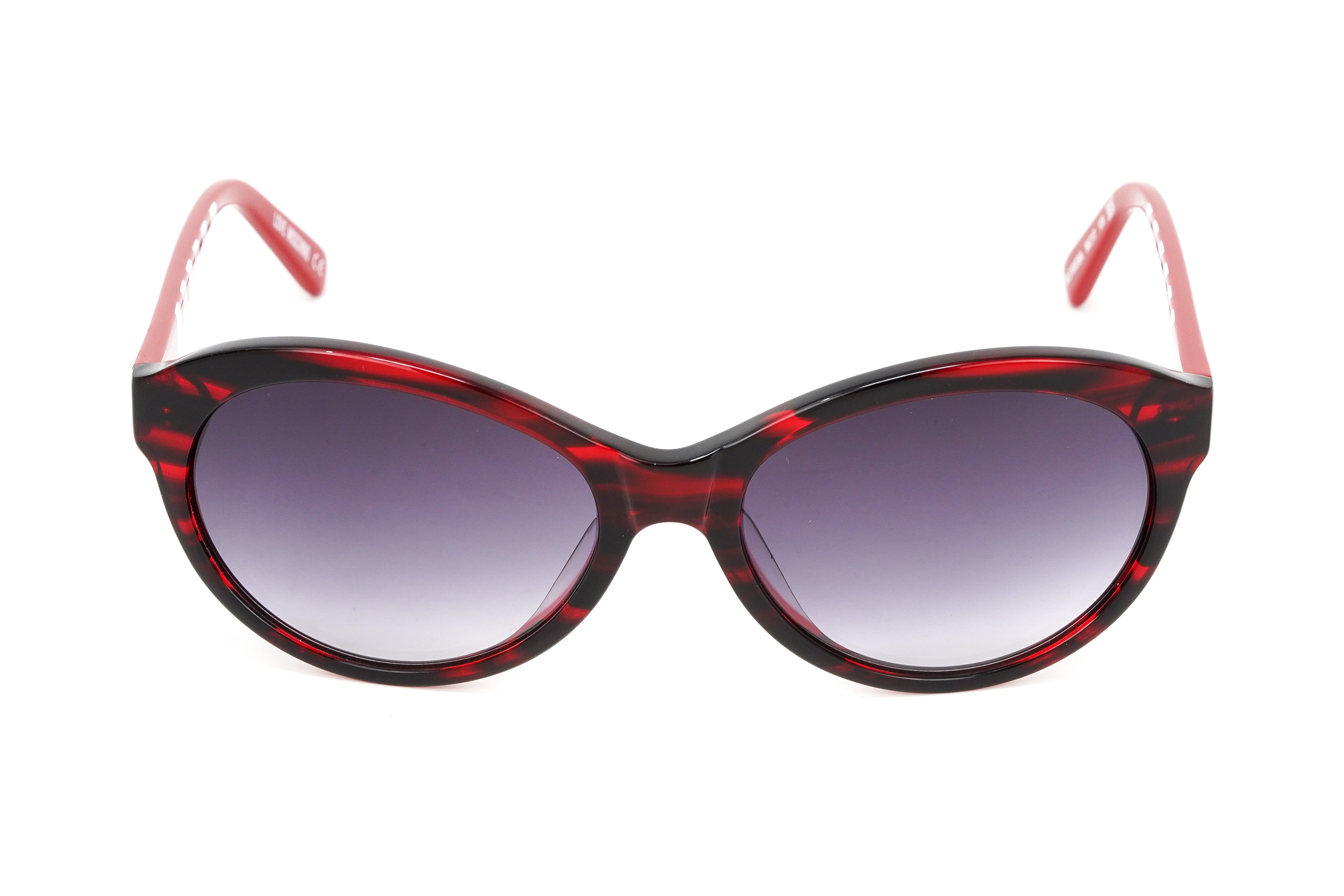 Love Moschino Women's Sunglasses Cat Eye Red