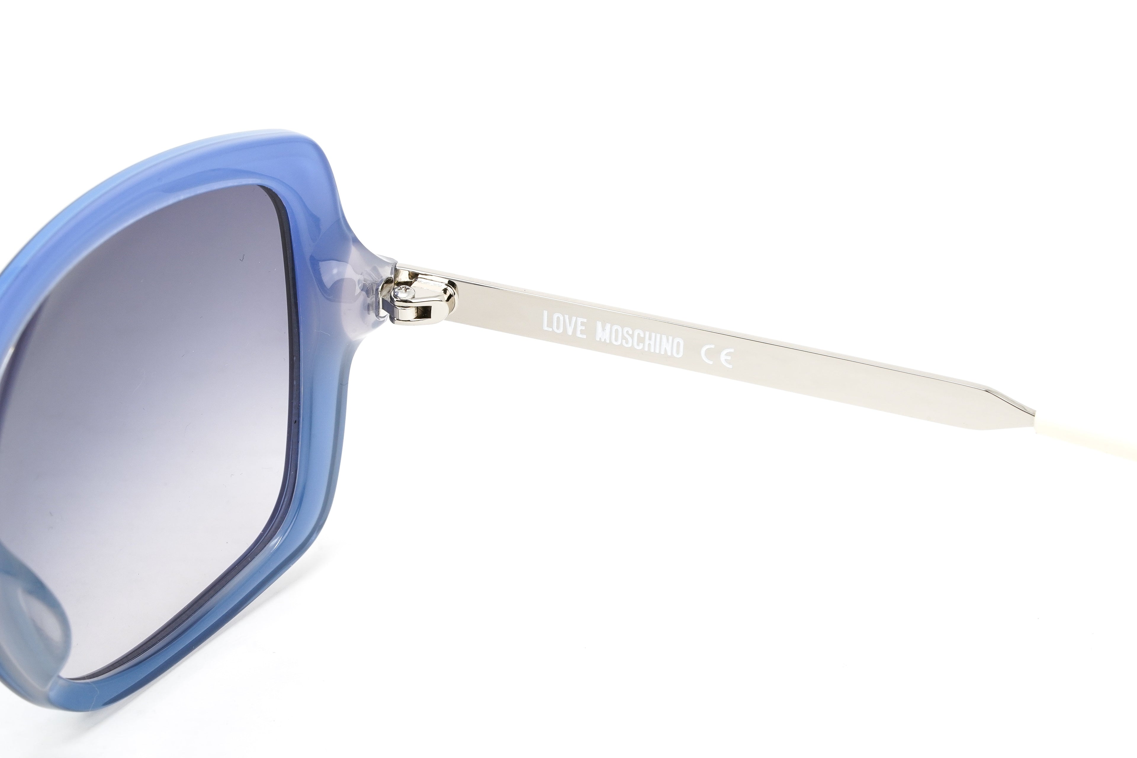 Love Moschino Women's Sunglasses Butterfly Blue