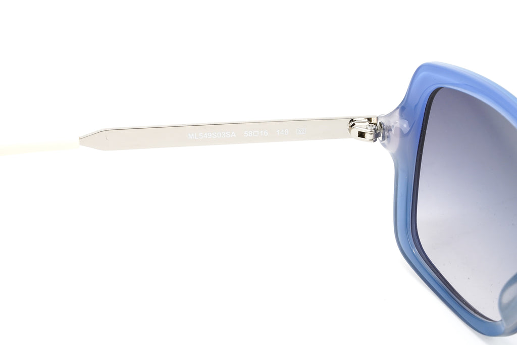 Love Moschino Women's Sunglasses Butterfly Blue