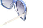 Love Moschino Women's Sunglasses Butterfly Blue