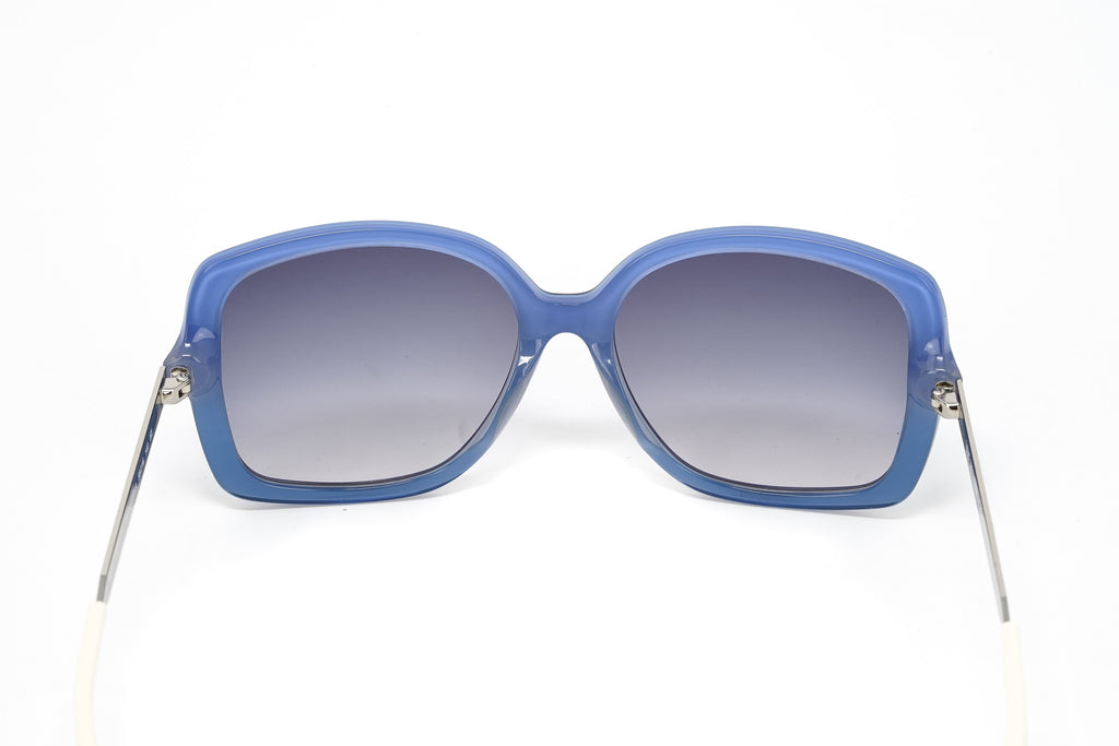 Love Moschino Women's Sunglasses Butterfly Blue