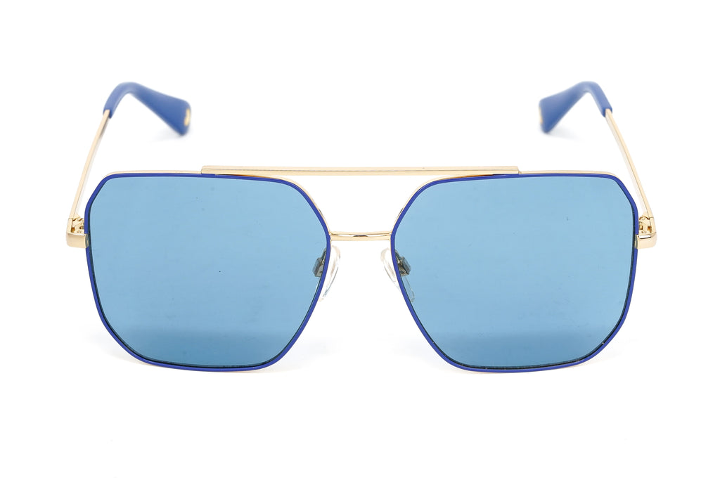 Love Moschino Women's Sunglasses Square Pilot Azure