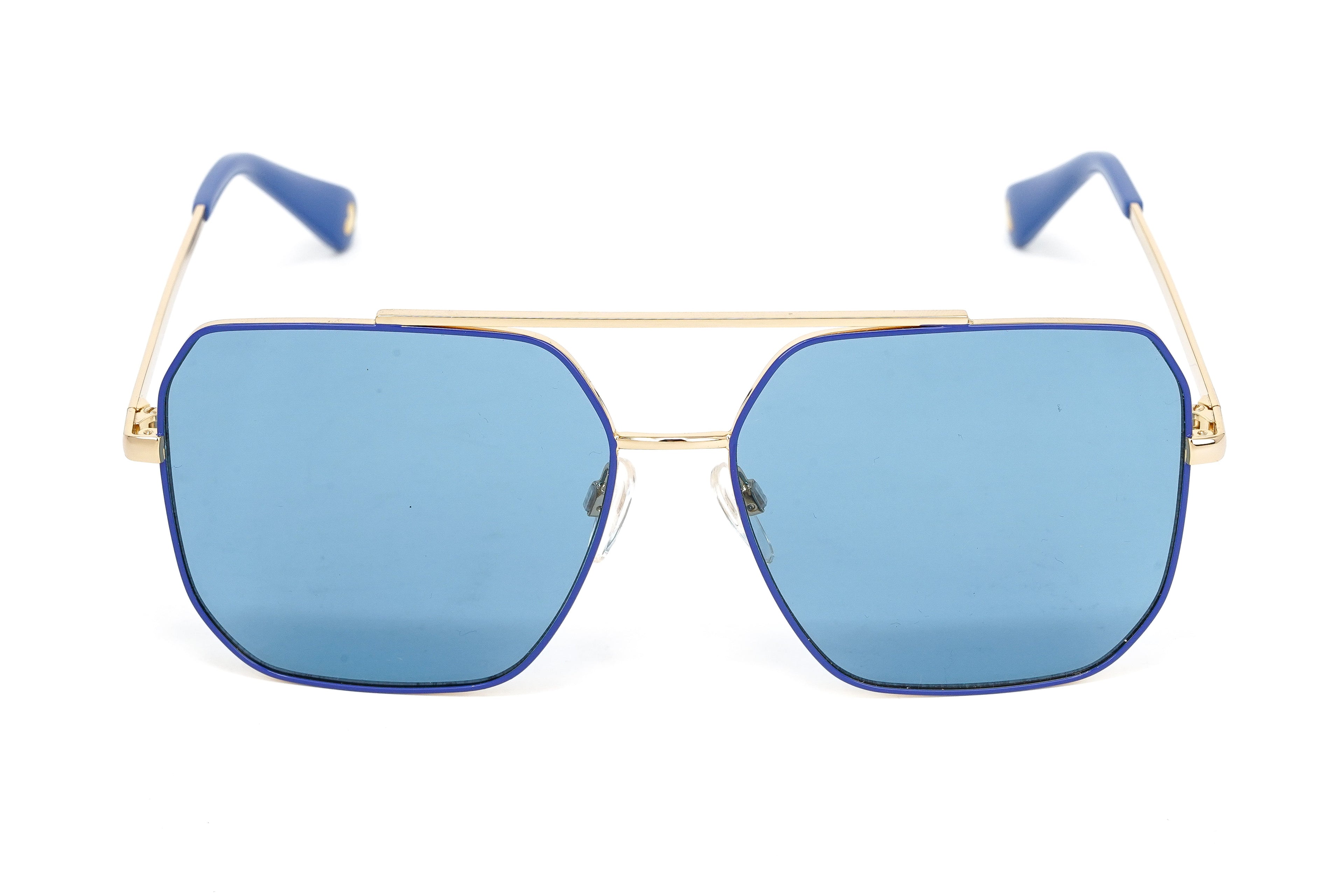 Love Moschino Women's Sunglasses Square Pilot Azure