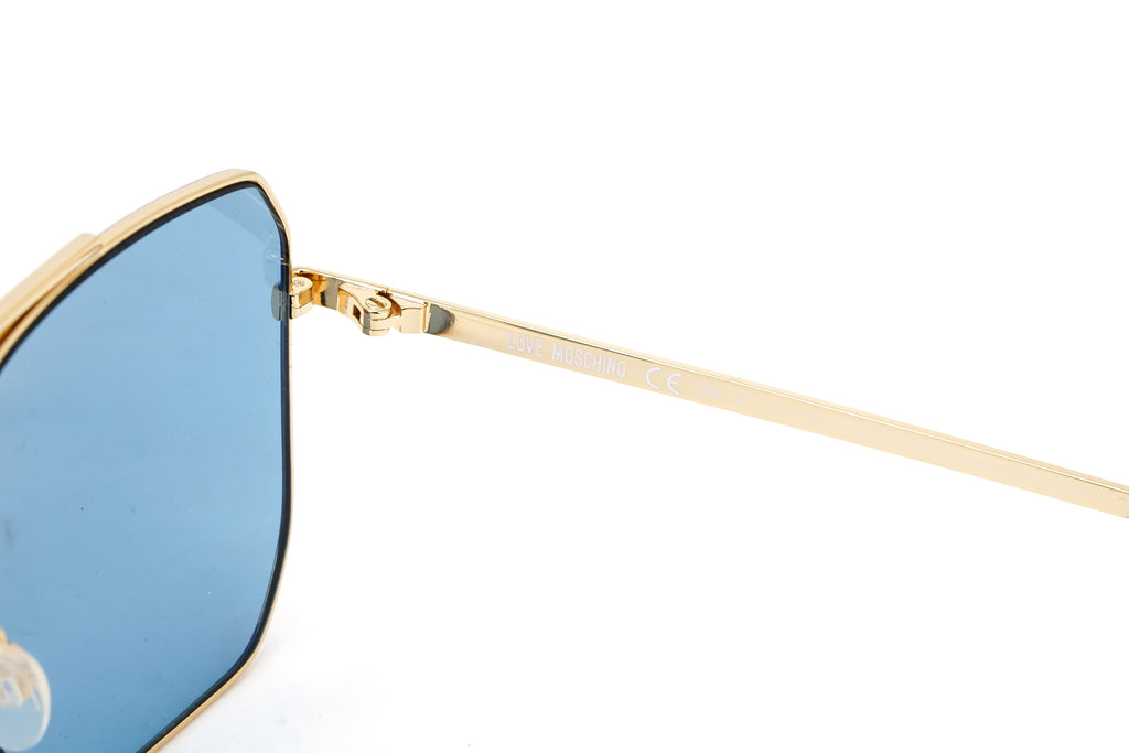 Love Moschino Women's Sunglasses Square Pilot Azure