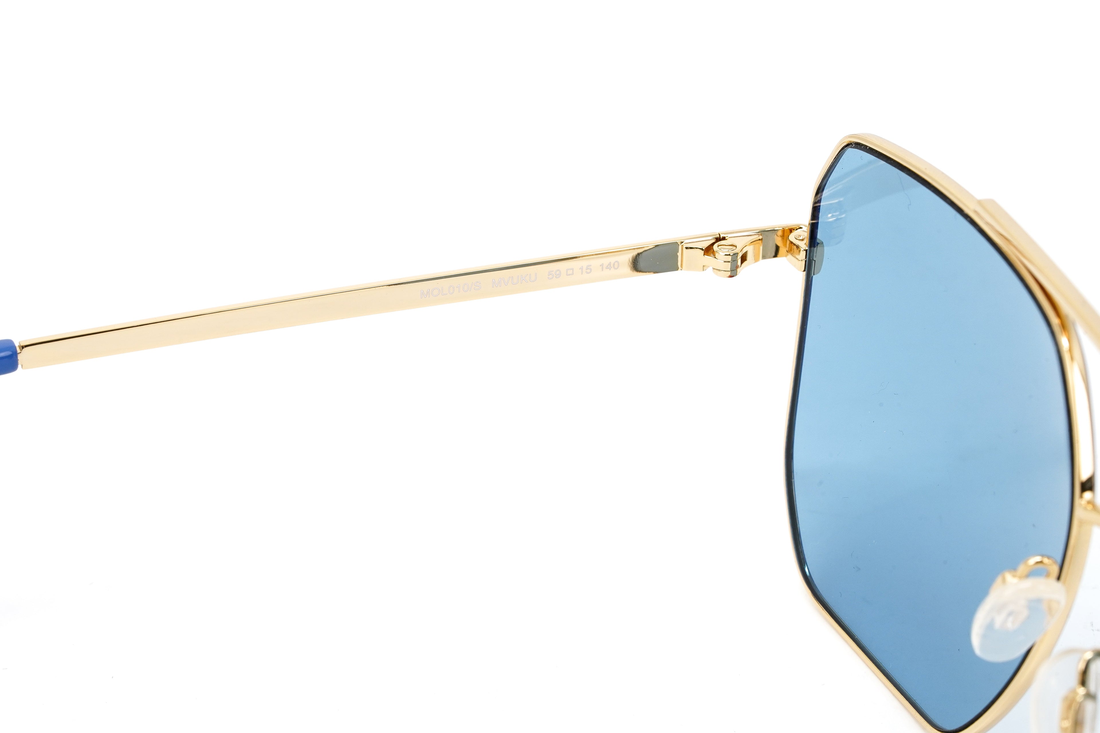 Love Moschino Women's Sunglasses Square Pilot Azure