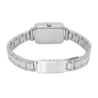 Casio Ladies Watch 21mm Slim Light Blue Rectangular