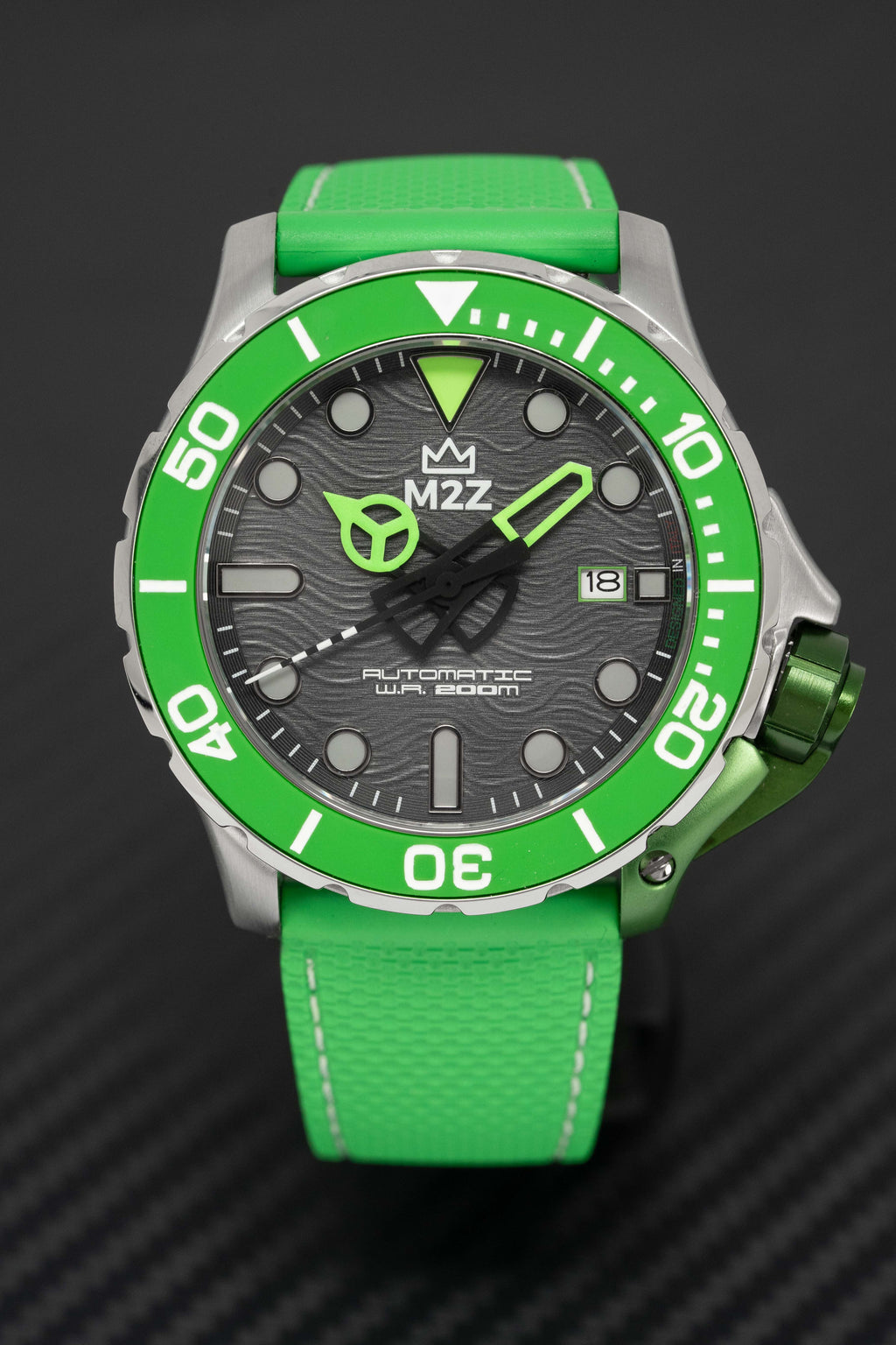 M2Z Men's Watch Diver 200 Green