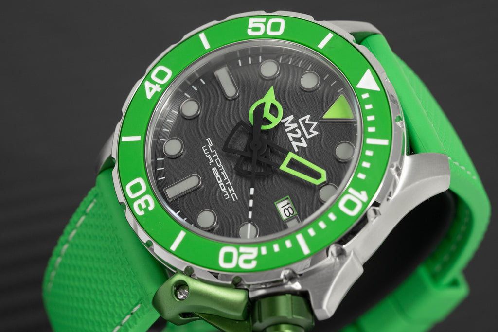 M2Z Men's Watch Diver 200 Green