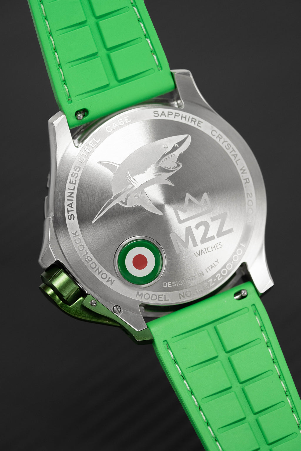 M2Z Men's Watch Diver 200 Green