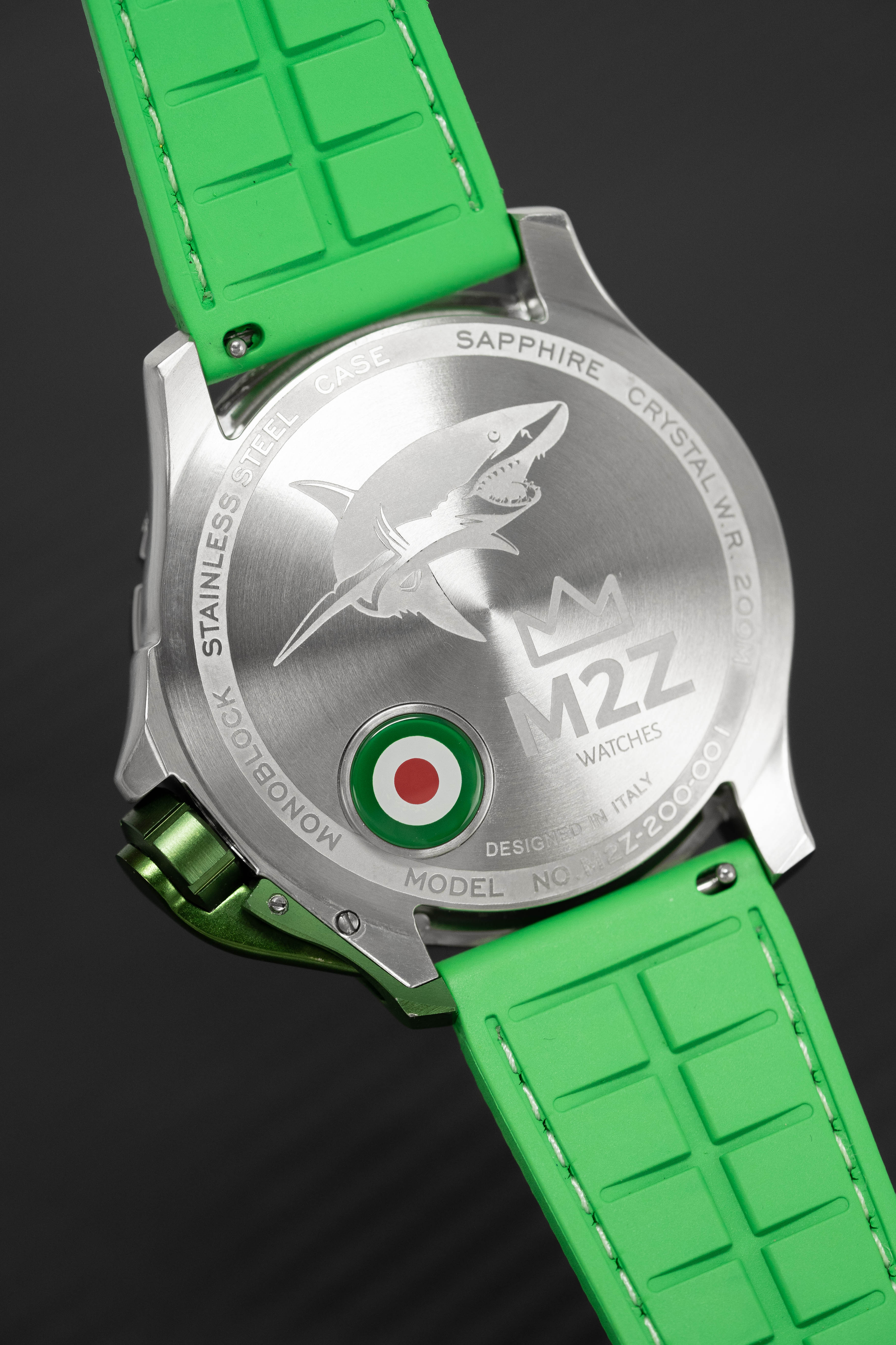 M2Z Men's Watch Diver 200 Green