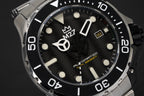 M2Z Men's Watch Diver 200 Bracelet Black