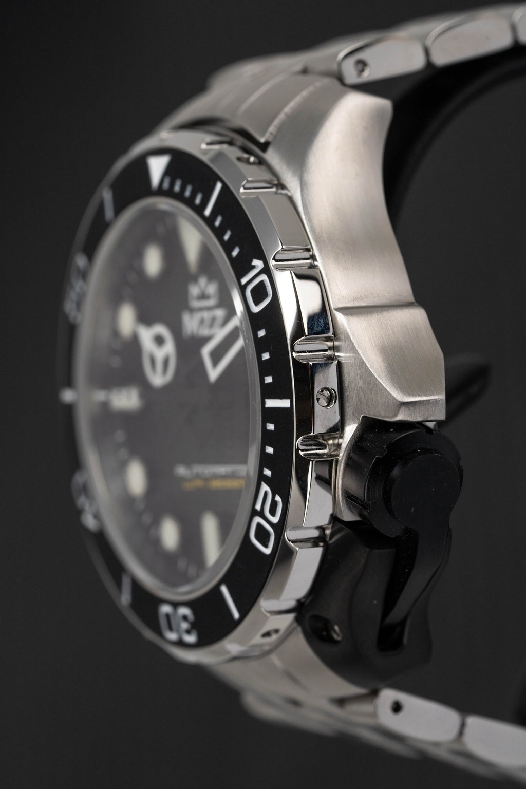 M2Z Men's Watch Diver 200 Bracelet Black