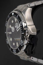 M2Z Men's Watch Diver 200 Bracelet Black