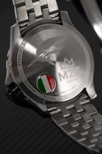 M2Z Men's Watch Diver 200 Bracelet Black