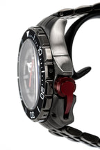 M2Z Men's Watch Diver 200 Plated Bracelet Black