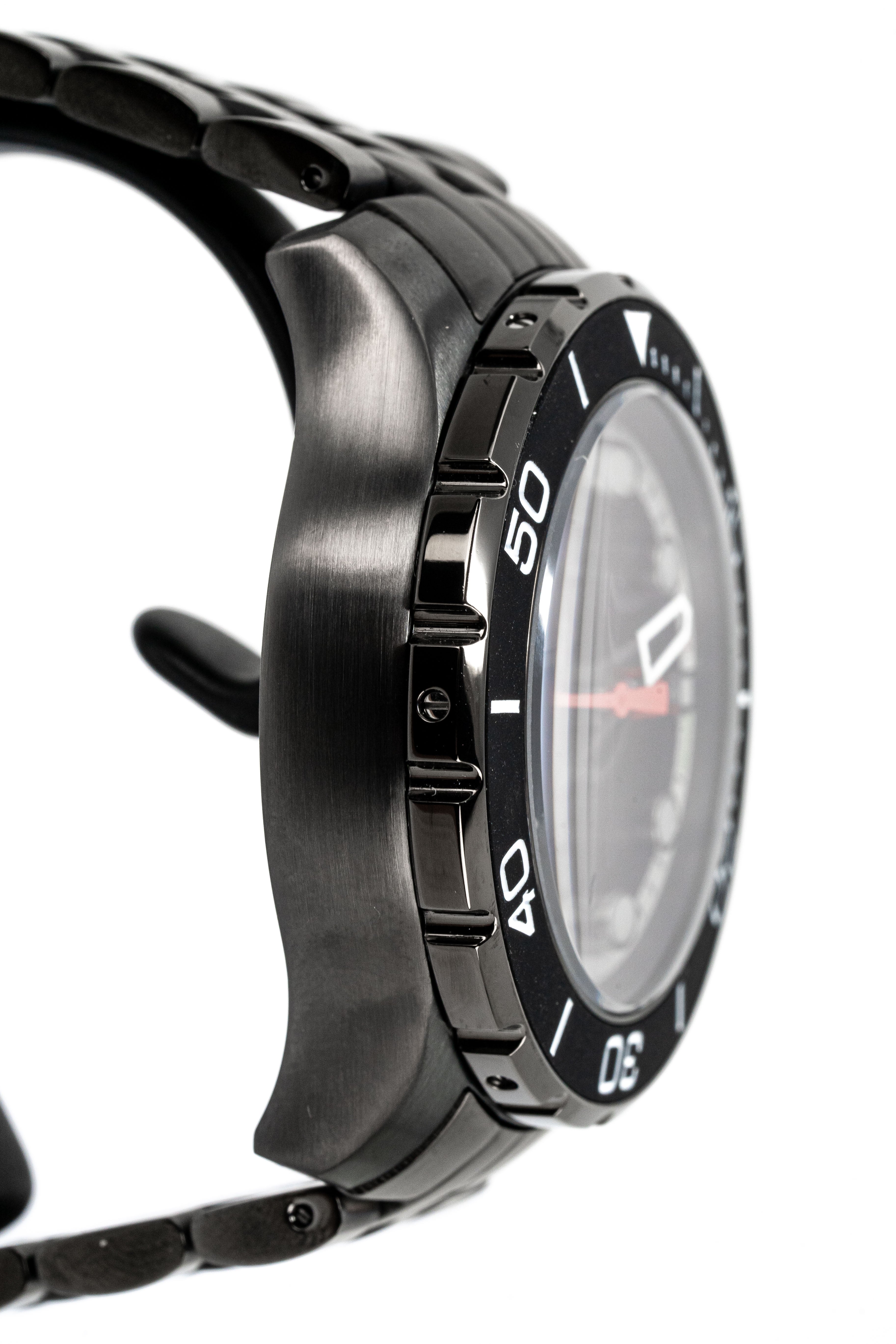 M2Z Men's Watch Diver 200 Plated Bracelet Black
