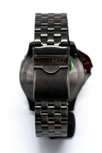 M2Z Men's Watch Diver 200 Plated Bracelet Black