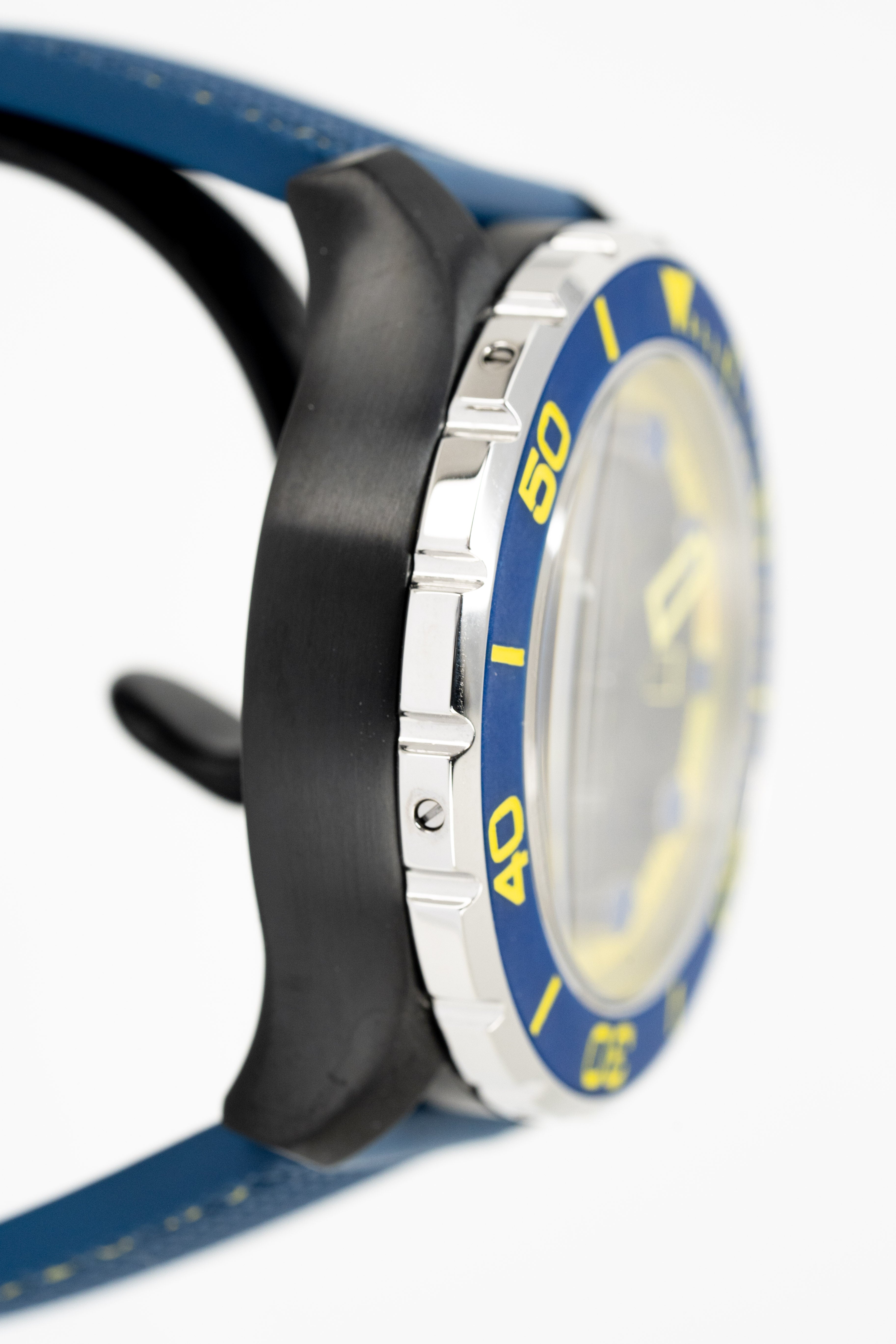 M2Z Men's Watch Diver 200 Blue/Yellow