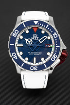 M2Z Men's Watch Diver 200 Blue/White