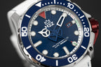 M2Z Men's Watch Diver 200 Blue/White
