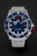 M2Z Men's Watch Diver 200 Bracelet Blue