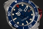 M2Z Men's Watch Diver 200 Bracelet Blue