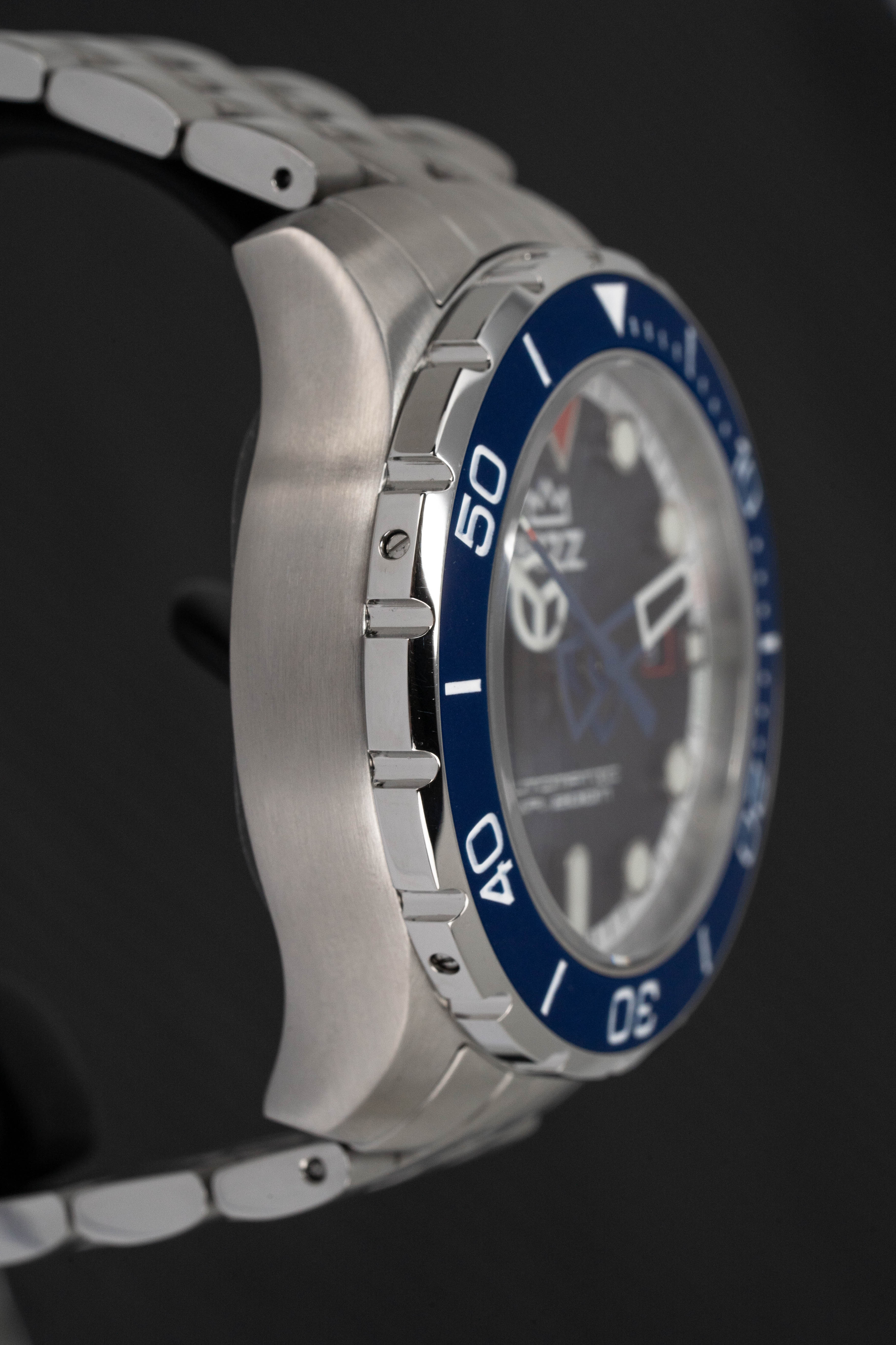 M2Z Men's Watch Diver 200 Bracelet Blue