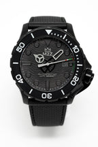 M2Z Men's Watch Diver 200 Black