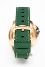 M2Z Men's Watch Diver 200 Green/Rose Gold