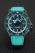 M2Z Men's Watch Diver 200 Teal