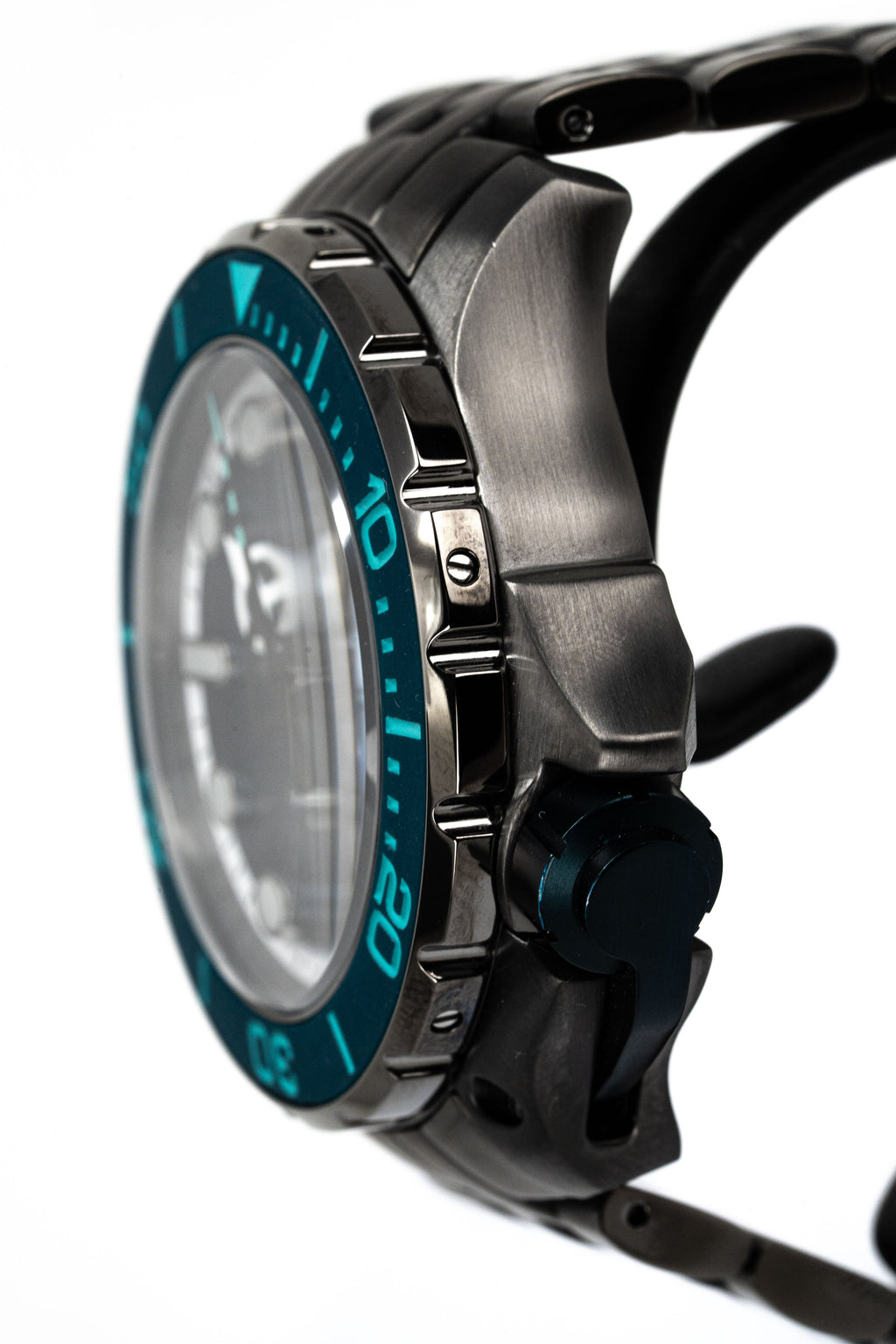 M2Z Men's Watch Diver 200 Plated Bracelet Teal